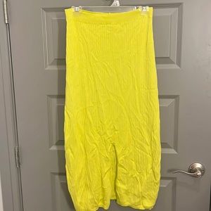 Free People Sweater Midi Skirt